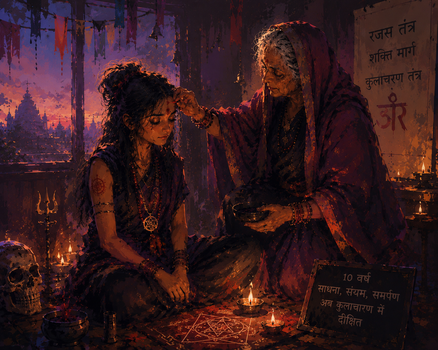 2016 - Grandmother passed her tantrik patra