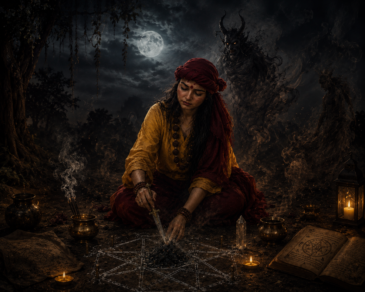 2019 - Practiced working with demonology and djinn